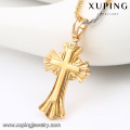 32668 Xuping moda pingente de ouro religiosa sem pedra